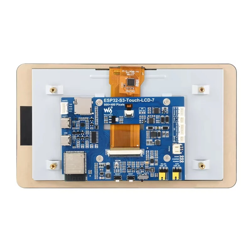 ESP32-S3 7 inch LCD Capacitive Touch Screen Development Board 800x480 Display Supports WiFi Bluetooth Dual Core Processor 8MB PSRAM 16MB Flash USB I2C CAN RS485 — view 6