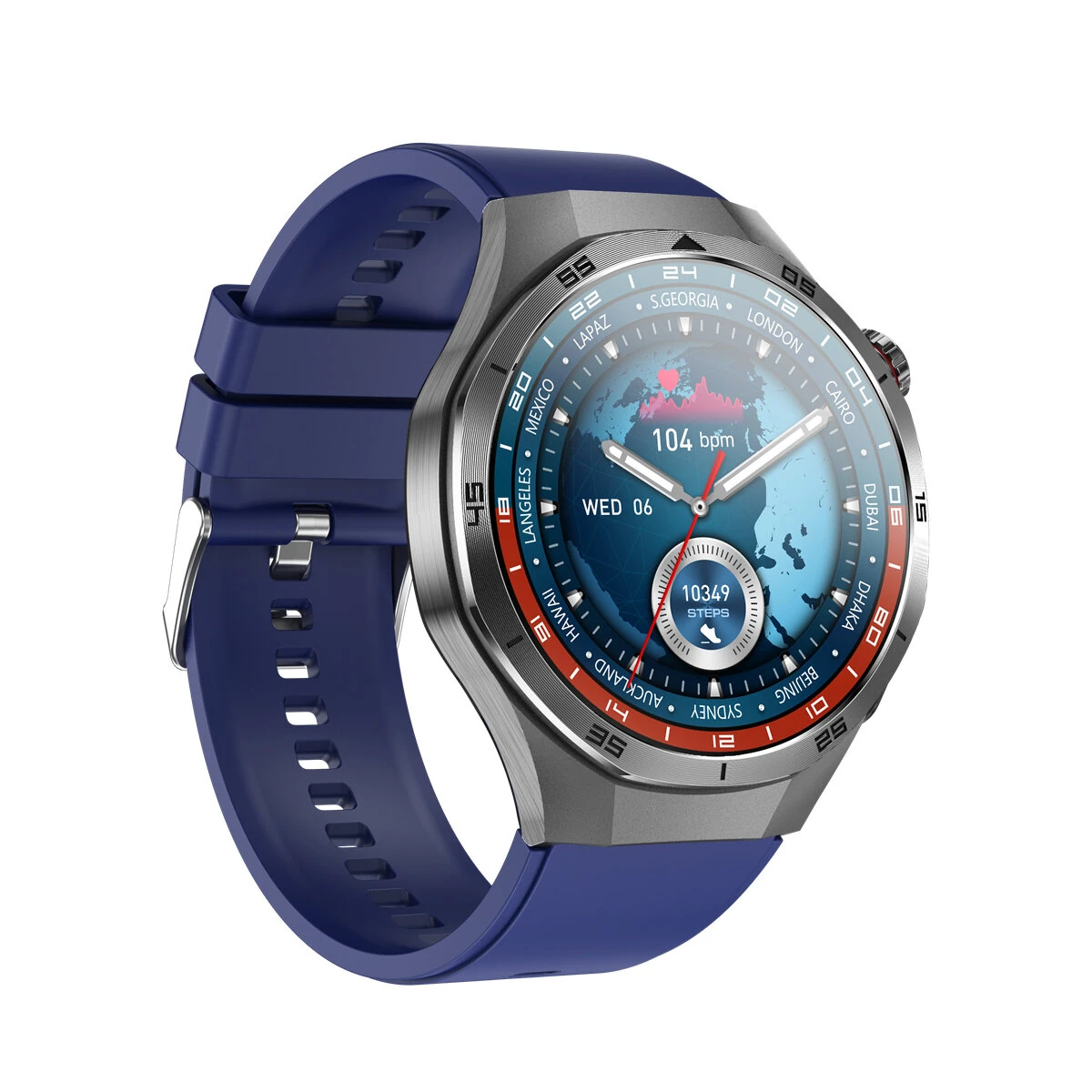 ET456 1.56inch AMOLED Display ECG Intelligent Micro Physical Examination NFC Voice Assistant bluetooth Call Heart Rate Blood Pressure SpO2 Monitor Sleep Monitoring Menstrual Tracking Respiratory Training Metto Function SOS Emergency Call Multi-sport Modes — view 11