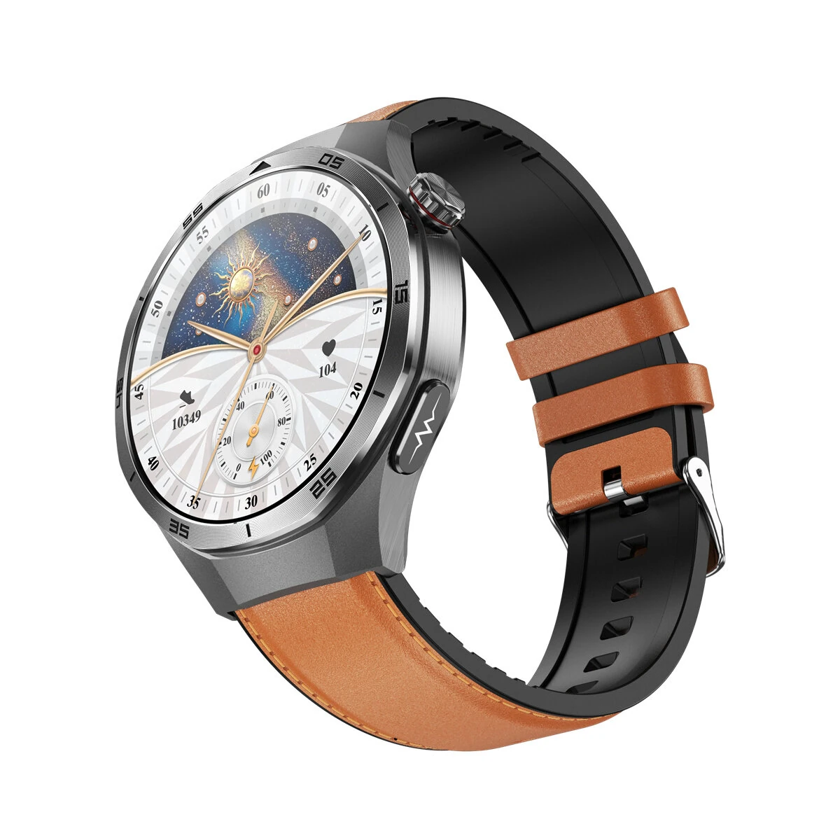 ET456 1.56inch AMOLED Display ECG Intelligent Micro Physical Examination NFC Voice Assistant bluetooth Call Heart Rate Blood Pressure SpO2 Monitor Sleep Monitoring Menstrual Tracking Respiratory Training Metto Function SOS Emergency Call Multi-sport Modes — view 8