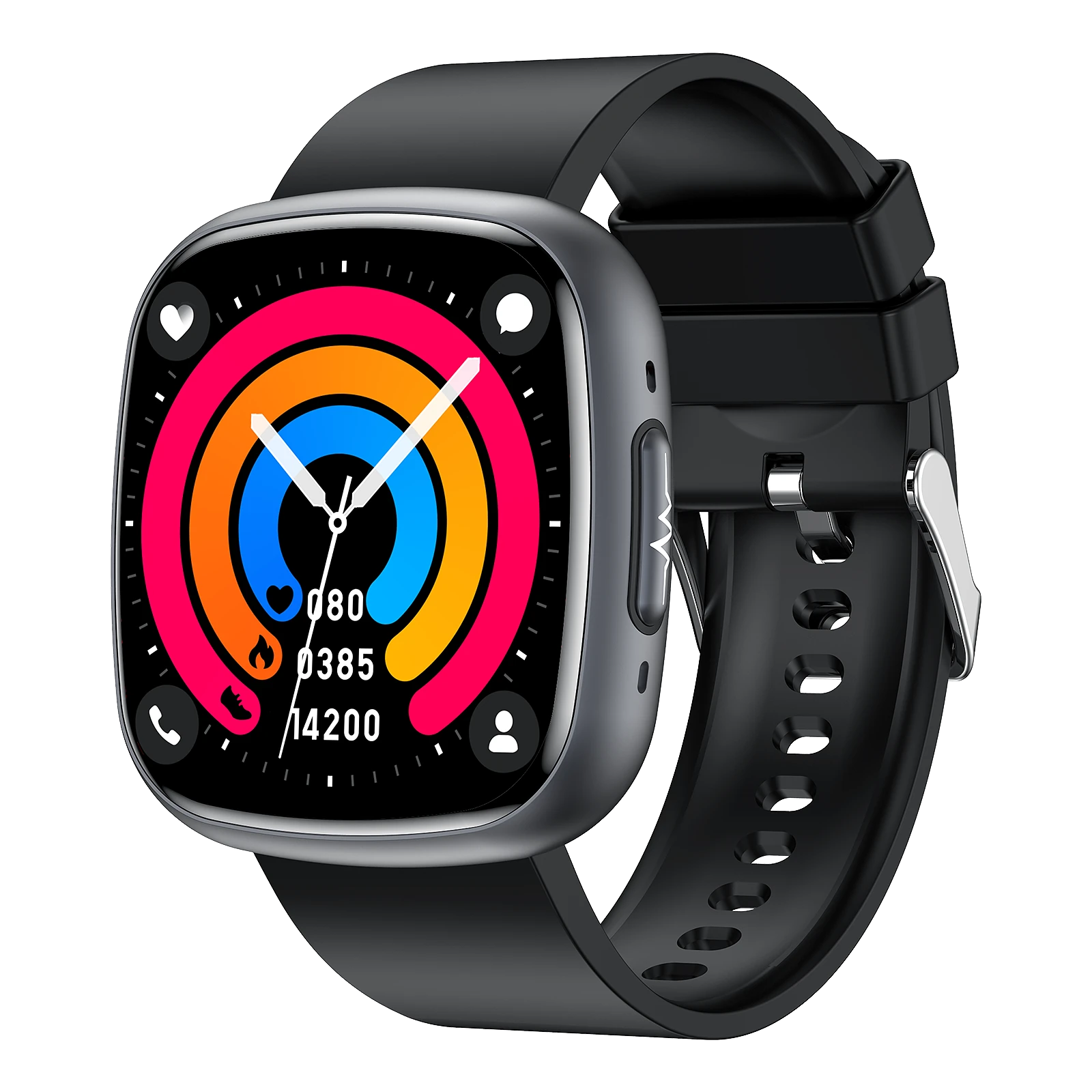 ET593 1.72 inch HD ECG Micro-physical Examination HRV Detection Non-invasive Blood Sugar Monitoring Uric Acid Lipid Health Smart Watch 1.72 inch HD ECG Micro-physical Examination HRV Detection Non-invasive Blood Sugar Monitoring Uric Acid Lipid Health Sma — view 11