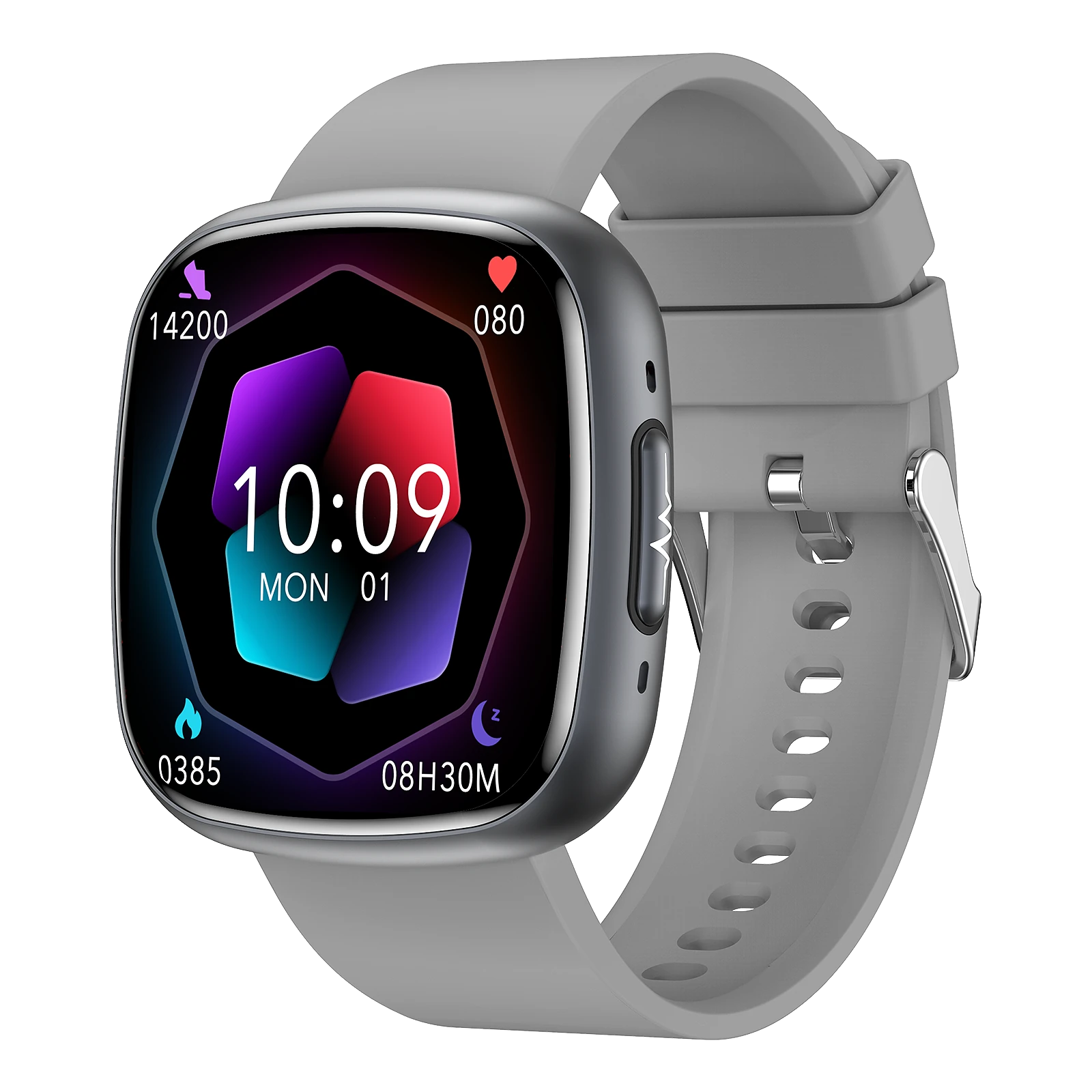 ET593 1.72 inch HD ECG Micro-physical Examination HRV Detection Non-invasive Blood Sugar Monitoring Uric Acid Lipid Health Smart Watch 1.72 inch HD ECG Micro-physical Examination HRV Detection Non-invasive Blood Sugar Monitoring Uric Acid Lipid Health Sma — view 4