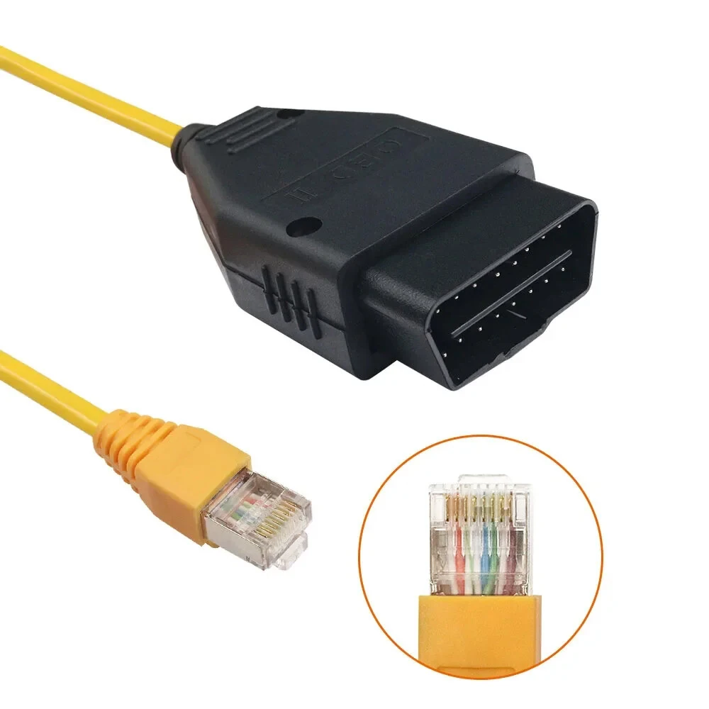 Eth-Net Esys Cable Enet Refresh Interface Cable E-Sys Icom Encoding F Series For BMW F-Cars Enet Esys Data Cable Car Programming Brush Hidden Cable — view 5