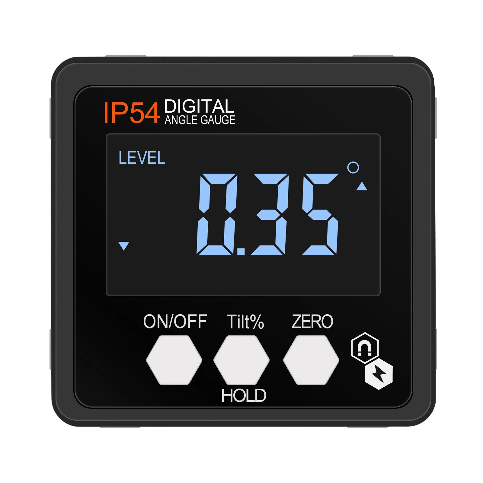 ETOPOO 4*90° Updated Precision Digital Protractor Inclinometer Level Box Digital Angle Finder Bevel Box With Magnet Base — view 5