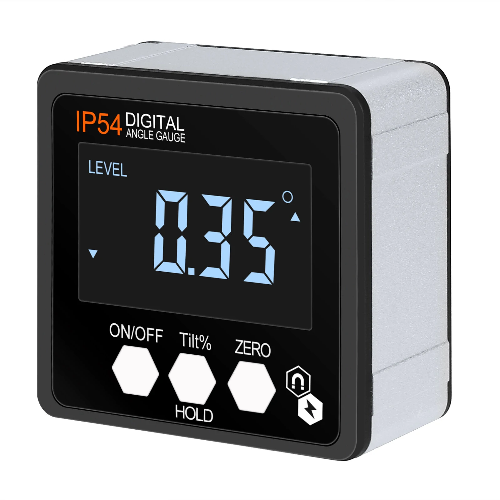 ETOPOO 4*90° Updated Precision Digital Protractor Inclinometer Level Box Digital Angle Finder Bevel Box With Magnet Base — view 7