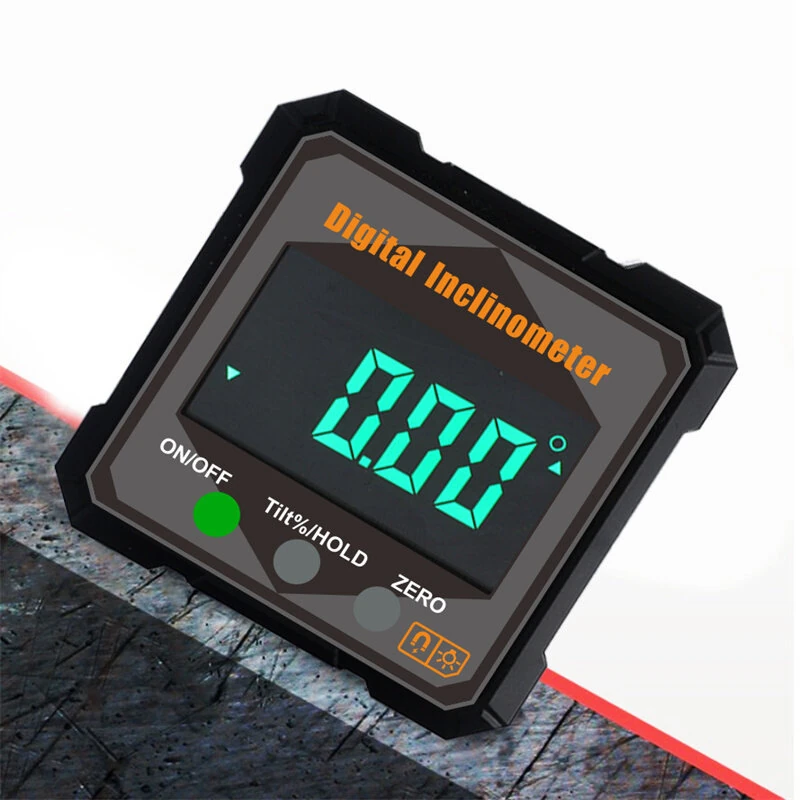 ETOPOO Digital Inclinometer 90 Degree Angle Measurement IP54 Water Resistant Accurate ±0.5° Compact Level Box — view 3