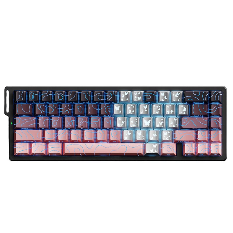 EWEADN ZAP68 Magnetic Switch Mechanical Keyboard 67-Keys Tri-mode ARGB Backlights 8K+128K 7000mAh Battery RT0.01mm 65% Layout Gaming Keyboards — view 2