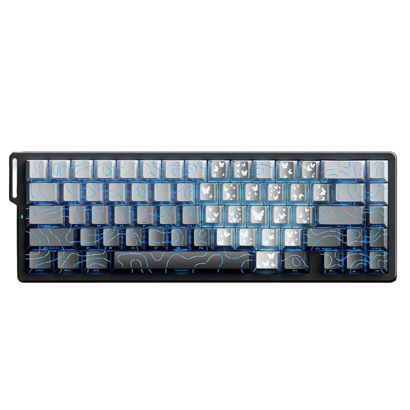EWEADN ZAP68 Magnetic Switch Mechanical Keyboard 67-Keys Tri-mode ARGB Backlights 8K+128K 7000mAh Battery RT0.01mm 65% Layout Gaming Keyboards — view 3