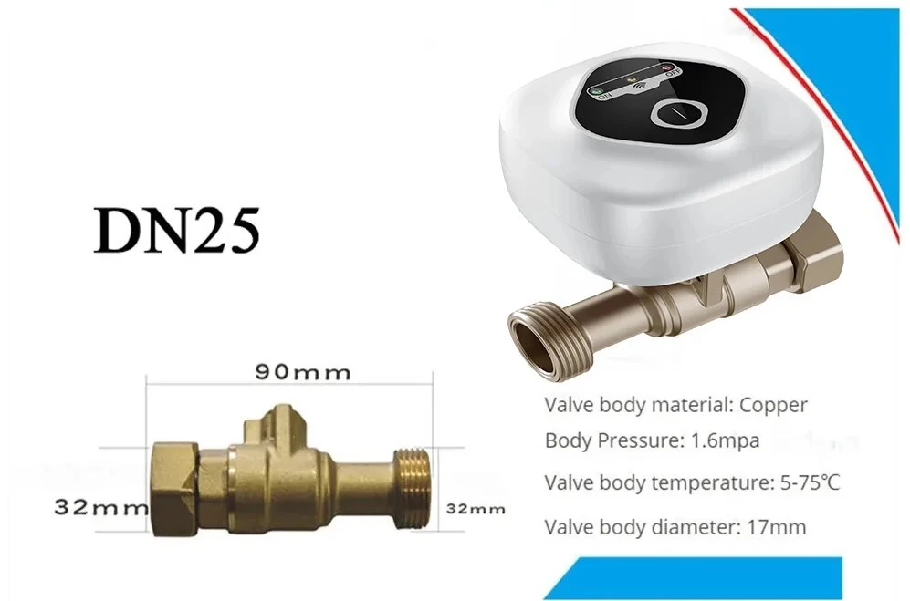 EWelink APP WiFi Smart Valve Water Gas Shutoff Automated Ball Valve DN15/DN20/DN25 Wireless Control for Alexa GoogleAlice — view 9