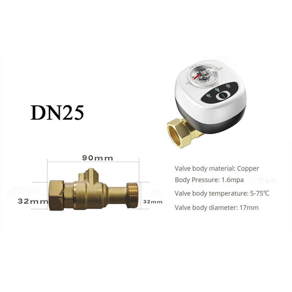 EWeLink CZV20 Smart Zigbe Water Vavle for DN15/DN20/DN25 APP Wireless Control Timing Function IP65 Waterproof Ball Valve Work with Alexa Google Assistant SmartThings — view 8