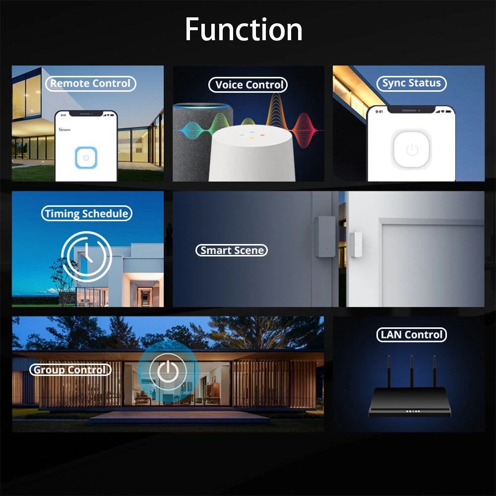 EWelink Smart WiFi Switch DIY Timer 1/2/4CH DC5V2V Intelligent Switch Braker Module APP Control Work with Alexa Google Assistant — view 3