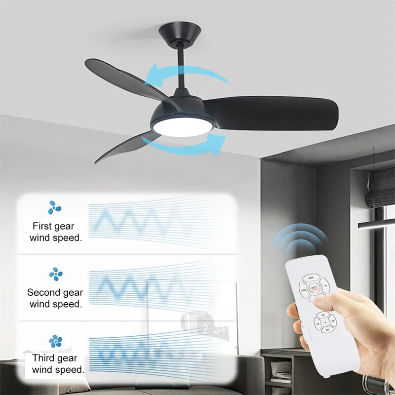 EWelink WiFi Ceiling Fan Lamp Remote Control AC110V 220V Timing Control Switch Adjusted Wind Speed Transmitter with Alexa Google Assistant Yandex Alices — view 3