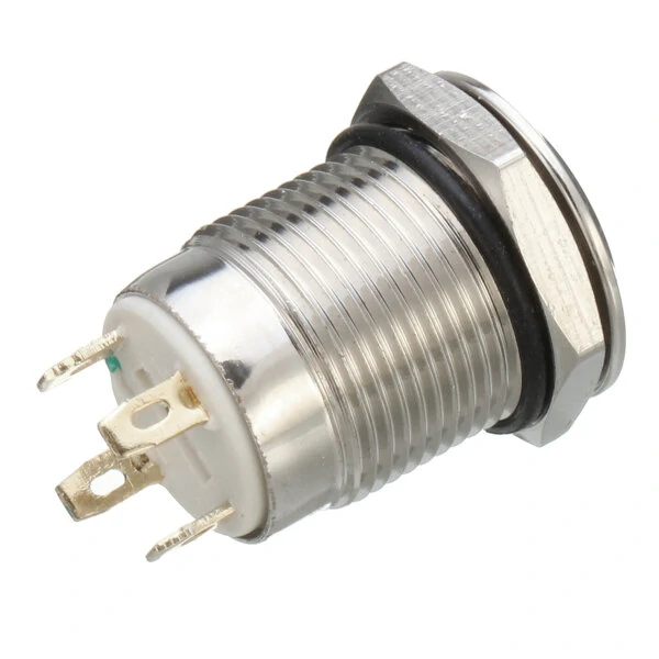Excellway® 12V 4 Pin Led Metal Push Button Switch Momentary Power Switch Waterproof — view 4