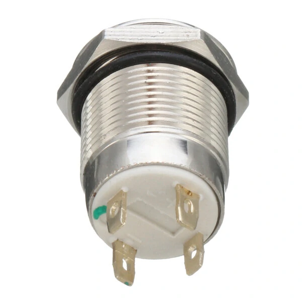 Excellway® 12V 4 Pin Led Metal Push Button Switch Momentary Power Switch Waterproof — view 6
