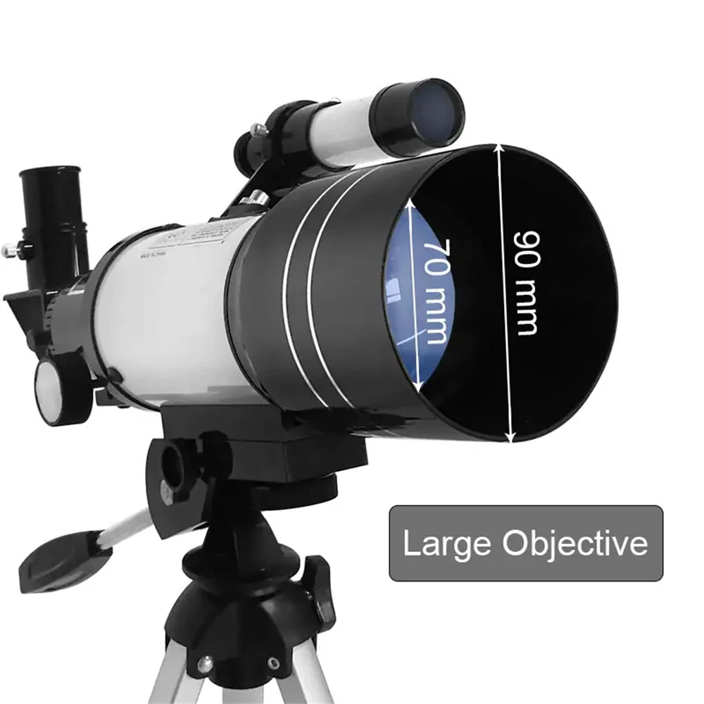 Eyebre F30070 Astronomical Telescope with Finder Scope High Definition High Magnification for Star Gazing and Moon Observation Beginners — view 5