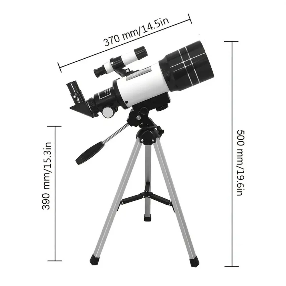 Eyebre F30070 Astronomical Telescope with Finder Scope High Definition High Magnification for Star Gazing and Moon Observation Beginners — view 7
