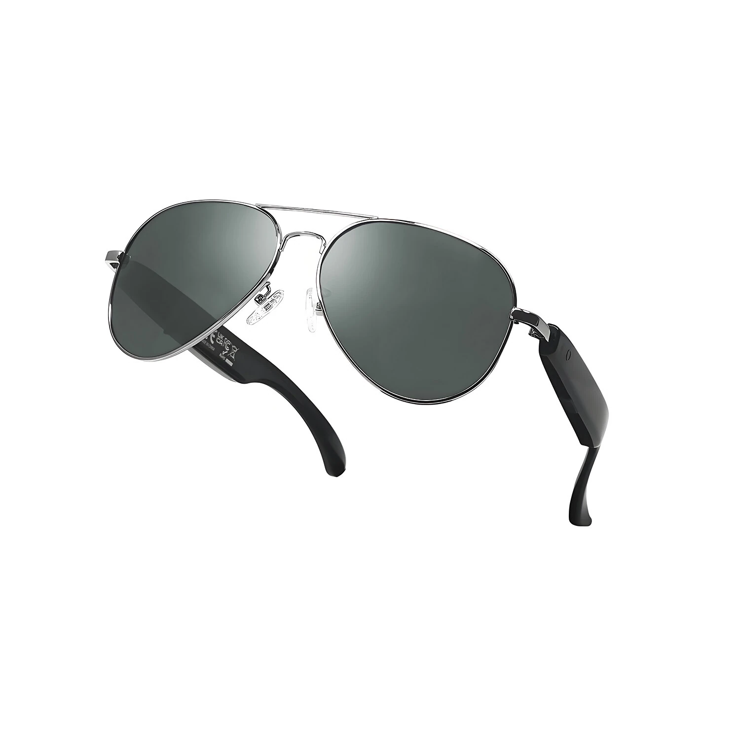F18 AI Smart Glasses Real Time Translation 100 Languages bluetooth 5.4 Calling Bilateral Stereo Sound Type-C Charging UV Protection for Travel Business — view 2