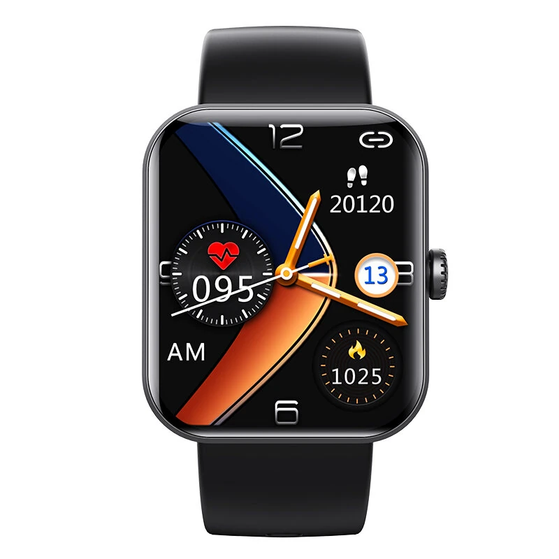 F57L 1.91-inch HD Screen Heart Rate Blood Pressure Blood Glucose SpO2 Monitor Sleep Monitoring Temperature Measurement Multi-sport Modes IP67 Waterproof Smart Watch — view 8