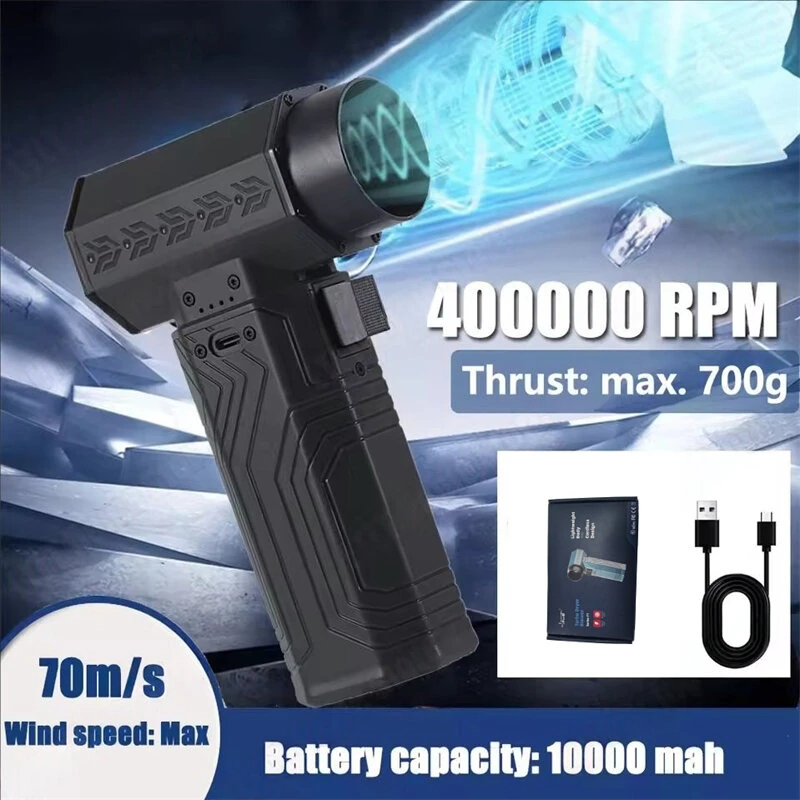 F9 10000mAh Adjustable Powerful Fan High Capacity Cooling Solution for Home Renovation Projects — view 3