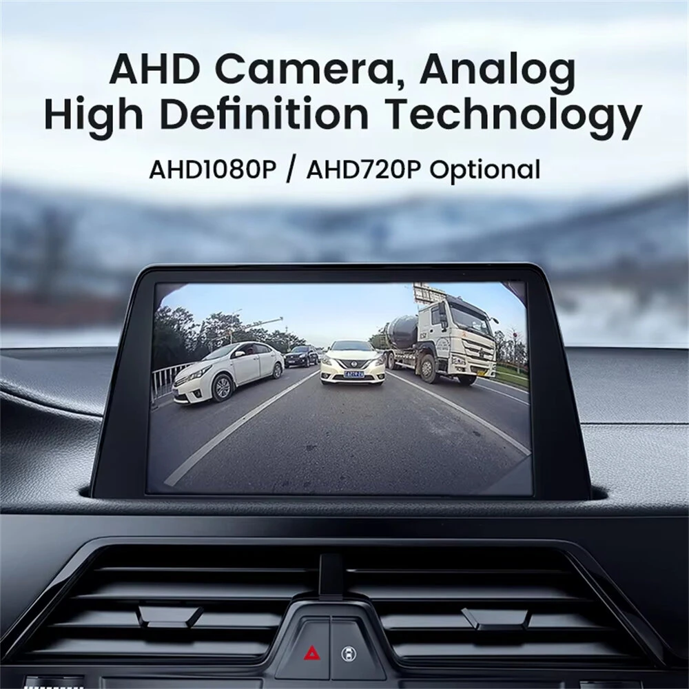 FARZ AHD 720P / 1080P Car Rear Camera 170° Wide-Angle Lens Reverse Image High Definition Wide Angle Night Vision Rear View Waterproof — view 6