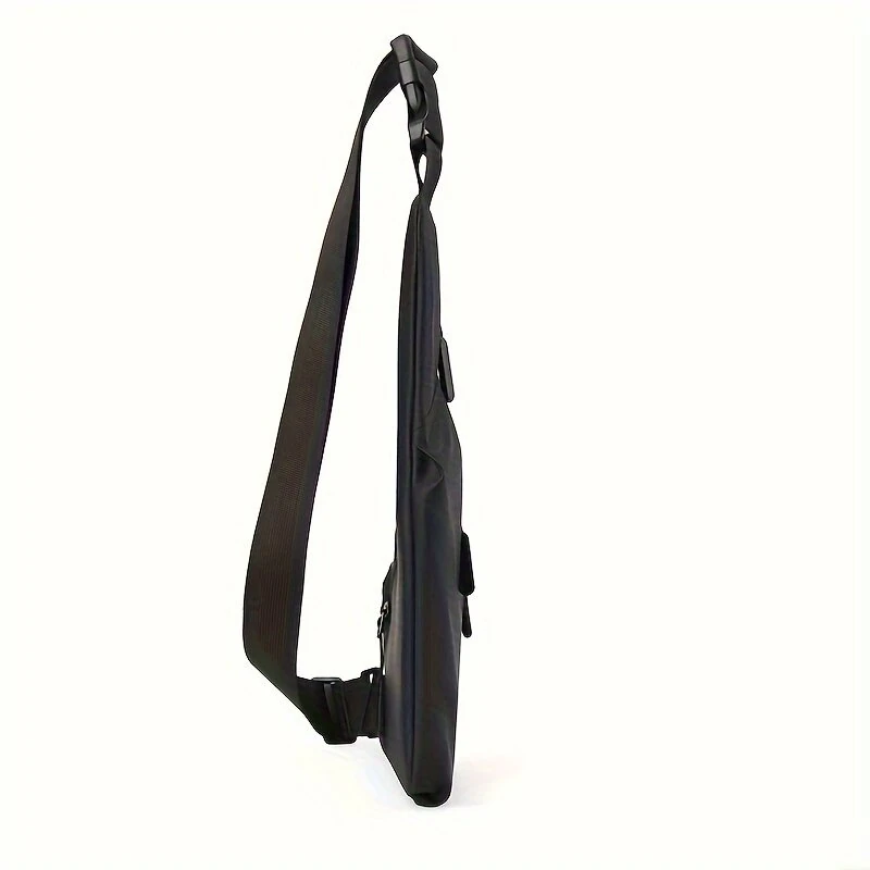 Fashion Anti-Theft Men's Chest Bag Casual Outdoor Sports Waterproof Cycling Triangle Sling Bag with Multiple Compartments — view 6