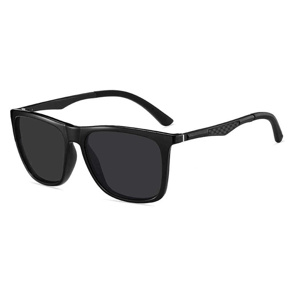 Fashion Black Square TAC Polarized Sunglasses UV400 Protection Sun Eyewear Glasses for Outdoor Cycling Driving Travel Fishing — view 9