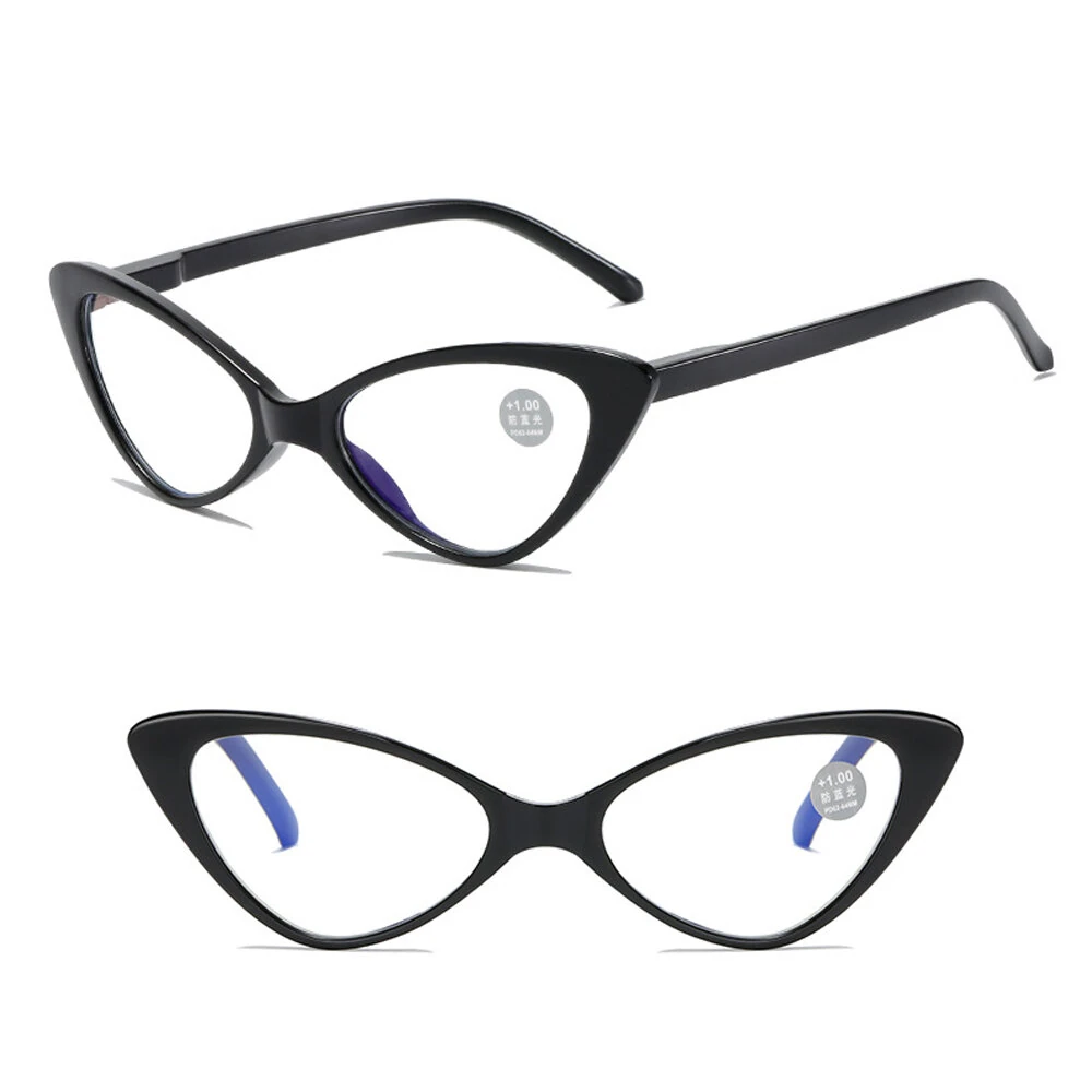 Fashion Classic Retro Cat Eye Type Reading Glasses for Women Anti Blue Light Presbyopic Eyeglasses — image 1