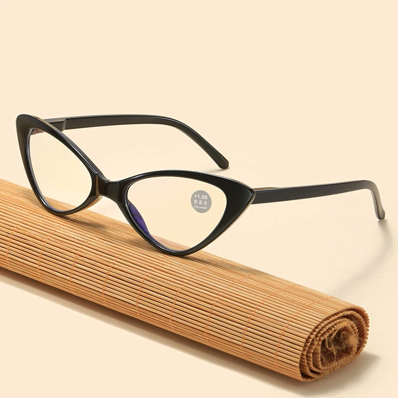 Fashion Classic Retro Cat Eye Type Reading Glasses for Women Anti Blue Light Presbyopic Eyeglasses — view 3