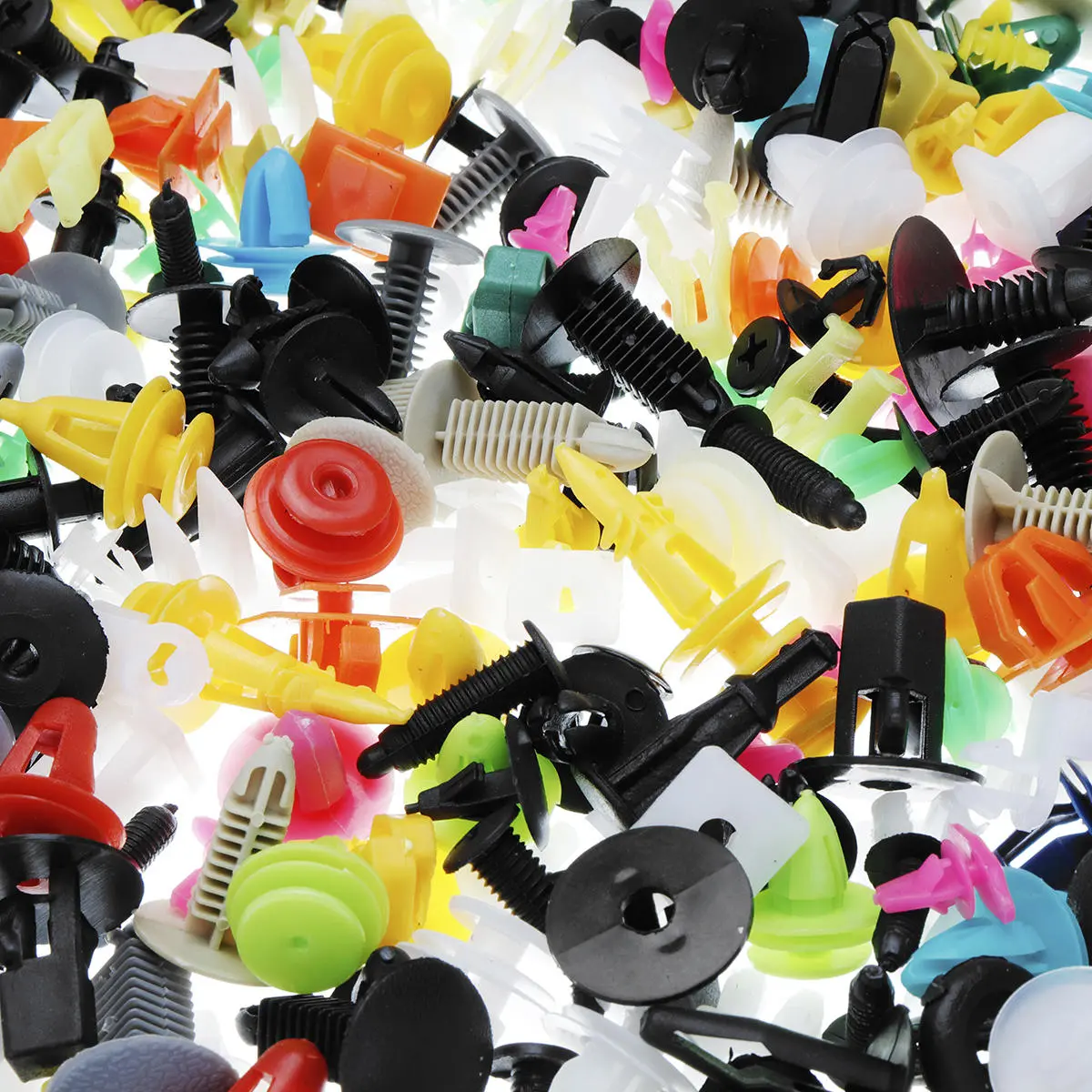 Fastener Clips Rivet Retainer Push Engine Cover 500/800/1000PCS for Car Bumper F — view 4