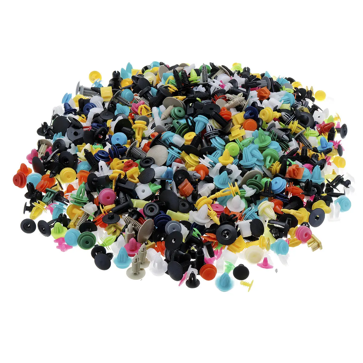 Fastener Clips Rivet Retainer Push Engine Cover 500/800/1000PCS for Car Bumper F — view 7