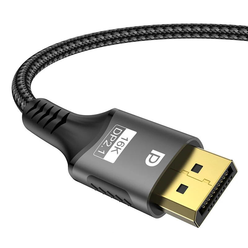 FDBRO DP2.1 16K Cable 8K@120Hz/60Hz 4K@240Hz 80Gbps HDR Video Audio Cable for Laptop Xbox Projector Gaming Monitor — view 2
