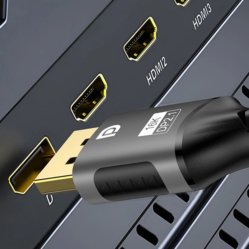 FDBRO DP2.1 16K Cable 8K@120Hz/60Hz 4K@240Hz 80Gbps HDR Video Audio Cable for Laptop Xbox Projector Gaming Monitor — view 4