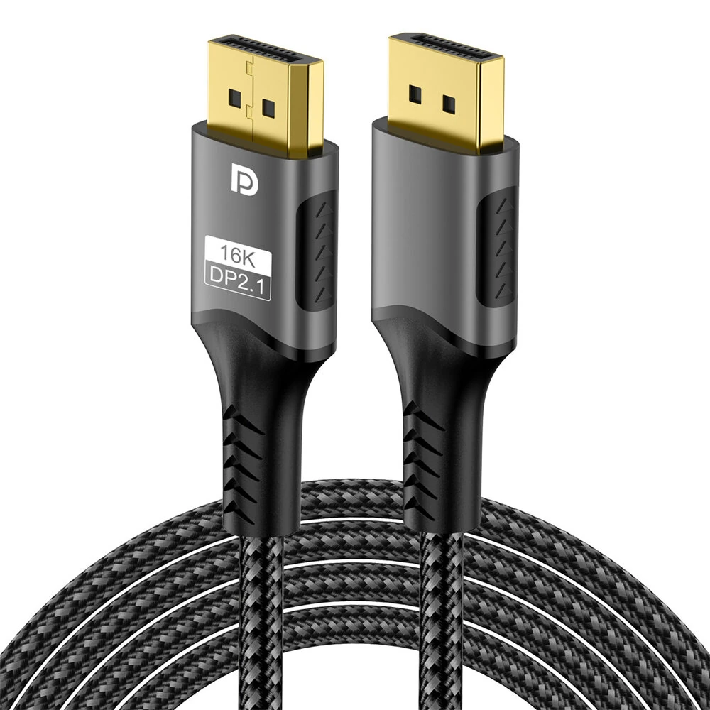 FDBRO DP2.1 16K Cable 8K@120Hz/60Hz 4K@240Hz 80Gbps HDR Video Audio Cable for Laptop Xbox Projector Gaming Monitor — view 6