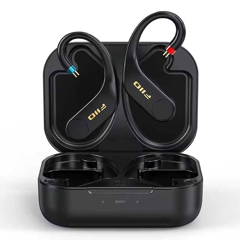FiiO UTWS5 TWS bluetooth Module Power Amplifier Earhooks QCC5141 Chip HiFi Sound 96kHz 24bit HD Audio Independent DAC AK4332 10-band PEQ Sound Effects MMCX 0.78 2pins Wireless Audio Receiver for FiiO Earphone