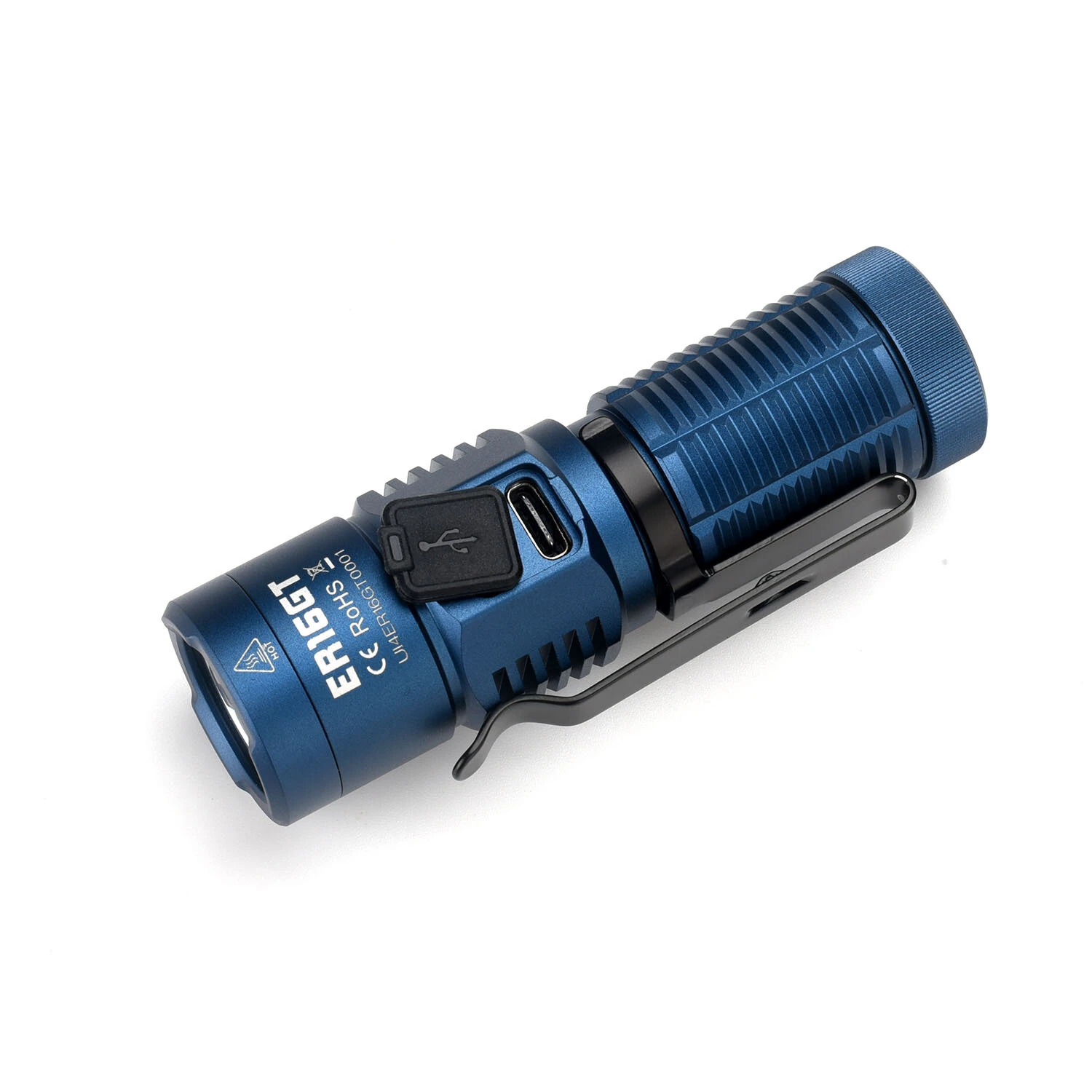 Fitorch ER16GT 1350LM Compact EDC LED Flashlight with 18350 Battery USB Rechargeable Powerful Mini Torch Portable Outdoor Clip Light — view 8