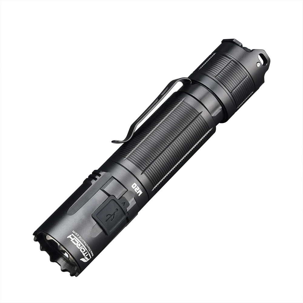 Fitorch M20 3000 Lumens 18650 2600mAh Type-C Rechargeable Battery High Output Compact Tactical Flashlight