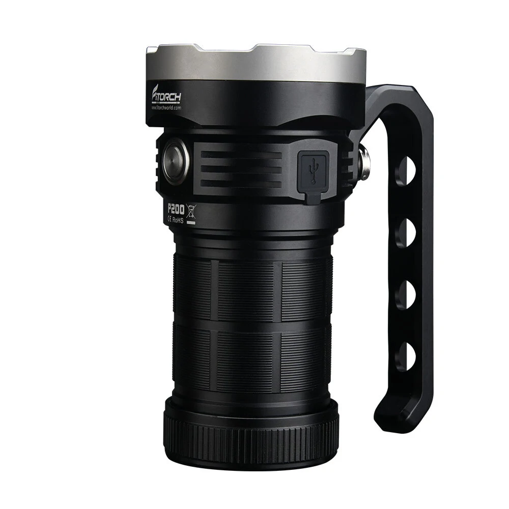 Fitorch P200 Rechargeable Searchlight 14000 Lumens USB Type-C Charging 24,000mah High Capacity Battery/Power Bank for Camping Search Rescue or Exploration — view 6
