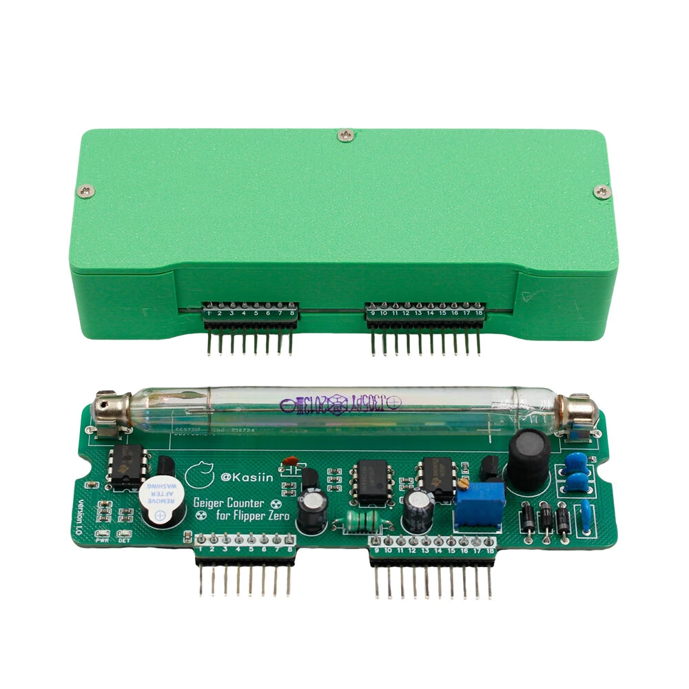 Flipper Zero Geiger Counter Module J305 Tube Radiation Tester Beta Gamma Testing Environmental Monitoring Random Number Generator — Flipper