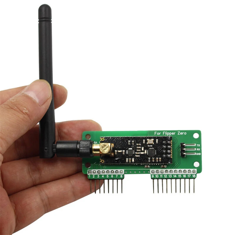 Flipper Zero NRF24 Module GPIO Module for Sniffer and Mouse Jacker — view 6