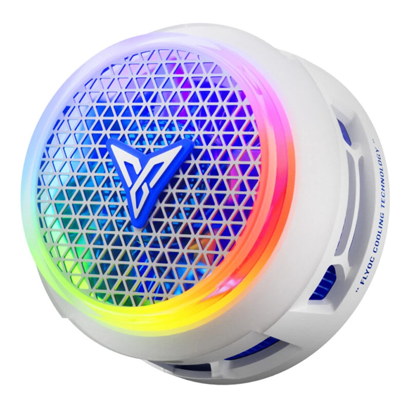 FLYDIGI B9X Magnetic Phone Cooler 30W Smart Temperature Control 35dB Low Noise RGB Light App Control Gaming Radiator