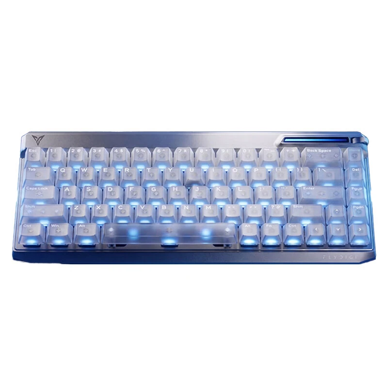 Flydigi FS68 Hall Effect Keyboard 68 Keys Magnetic Switch 8K Polling Rate 0.01mm Precision ARGB Backlit Aluminum Alloy Low Latency Wired Gaming Keyboards