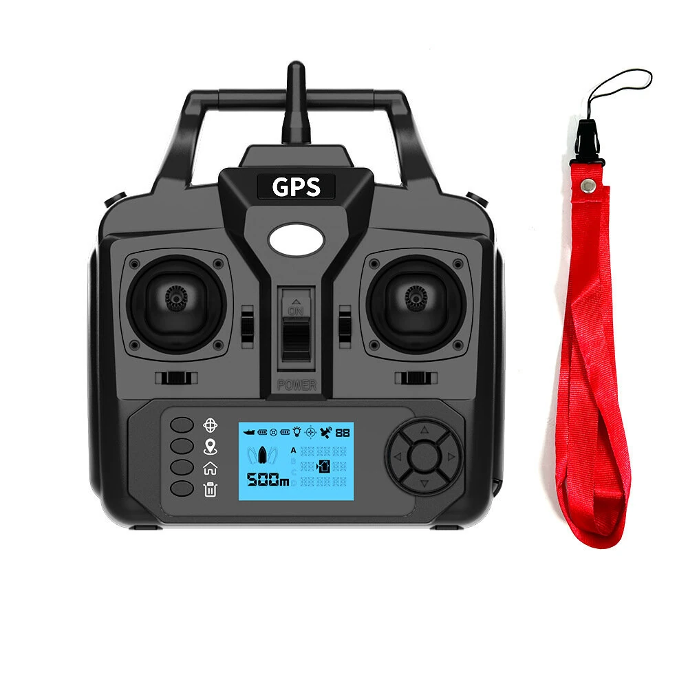 Flytec V060 GPS Fishing Bait RC Boat Parts 2.4G 4CH Transmitter Remote Controller 500m Control Distance Vehicles Models Spare Accessories V060-04