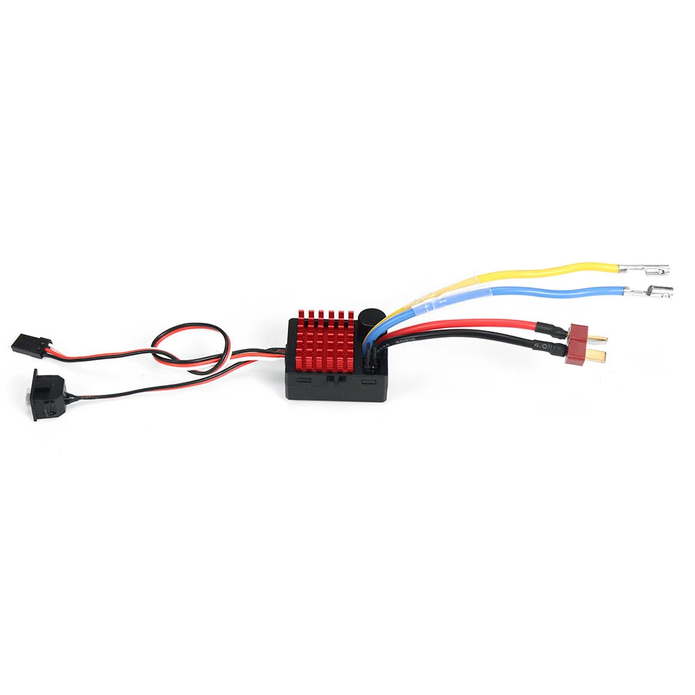 FLYUEACE 6860 Brushed ESC 60A Waterproof Crawler Speed Controller with BEC RC Vehicles Cars Boats Tanks Models Parts — view 6