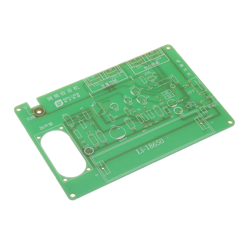 FM Radio DIY Kit RDA5807 FM Radio Receiver 65-108MHz Frequency Modulation TDA2822 Power Amplifier Radio Module Board — view 3