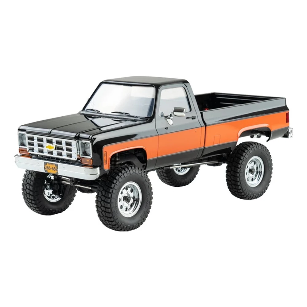 FMS FCX18 Chevrolet K10 RTR 1/18 2.4G 4WD RC Car Rock Crawler Two Speed LED Light Pickup Off Road Climbing Truck Vehicles Models Remote Control Toys — image 1