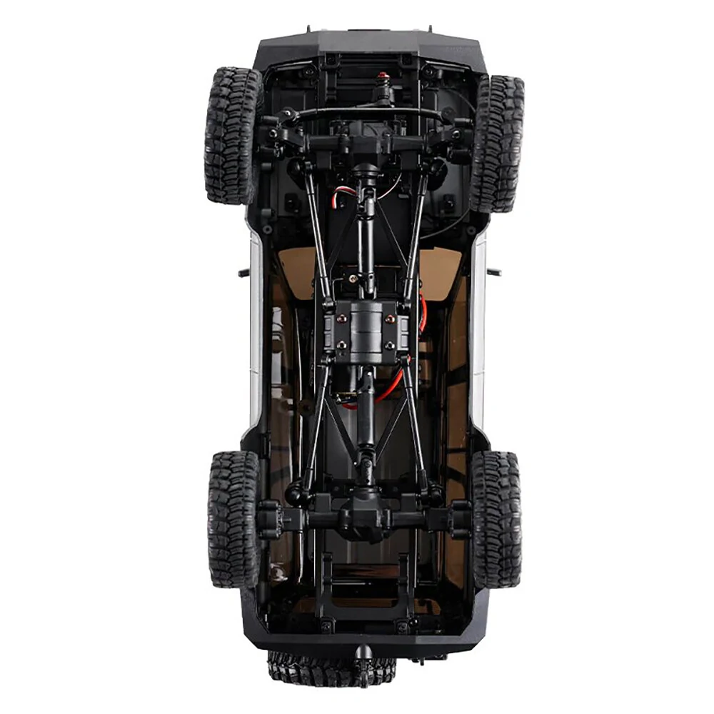 FMS FCX18 RTR 1/18 2.4G 4WD RC Car for TOYOTA Land Cruiser LC80 Rock Crawler Off-road Climbing Vehicle LED Lights Two Speed Models — view 10