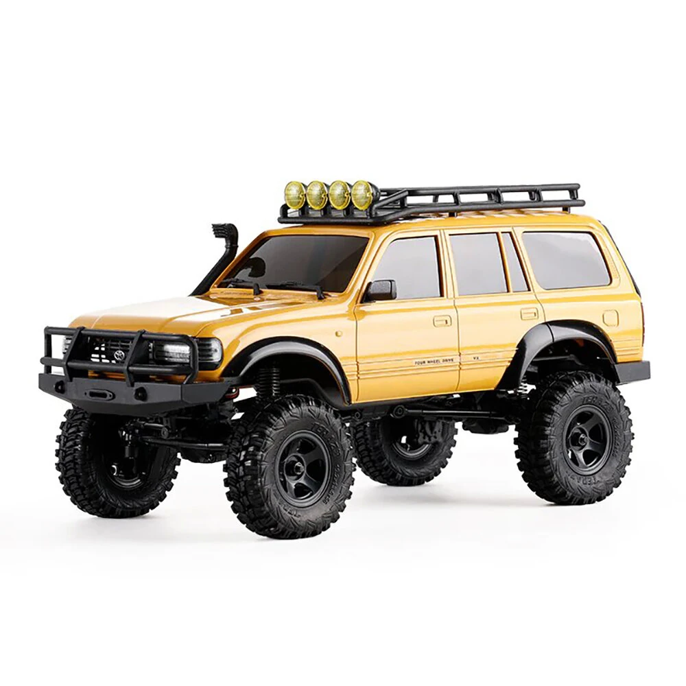 FMS FCX18 RTR 1/18 2.4G 4WD RC Car for TOYOTA Land Cruiser LC80 Rock Crawler Off-road Climbing Vehicle LED Lights Two Speed Models — view 3
