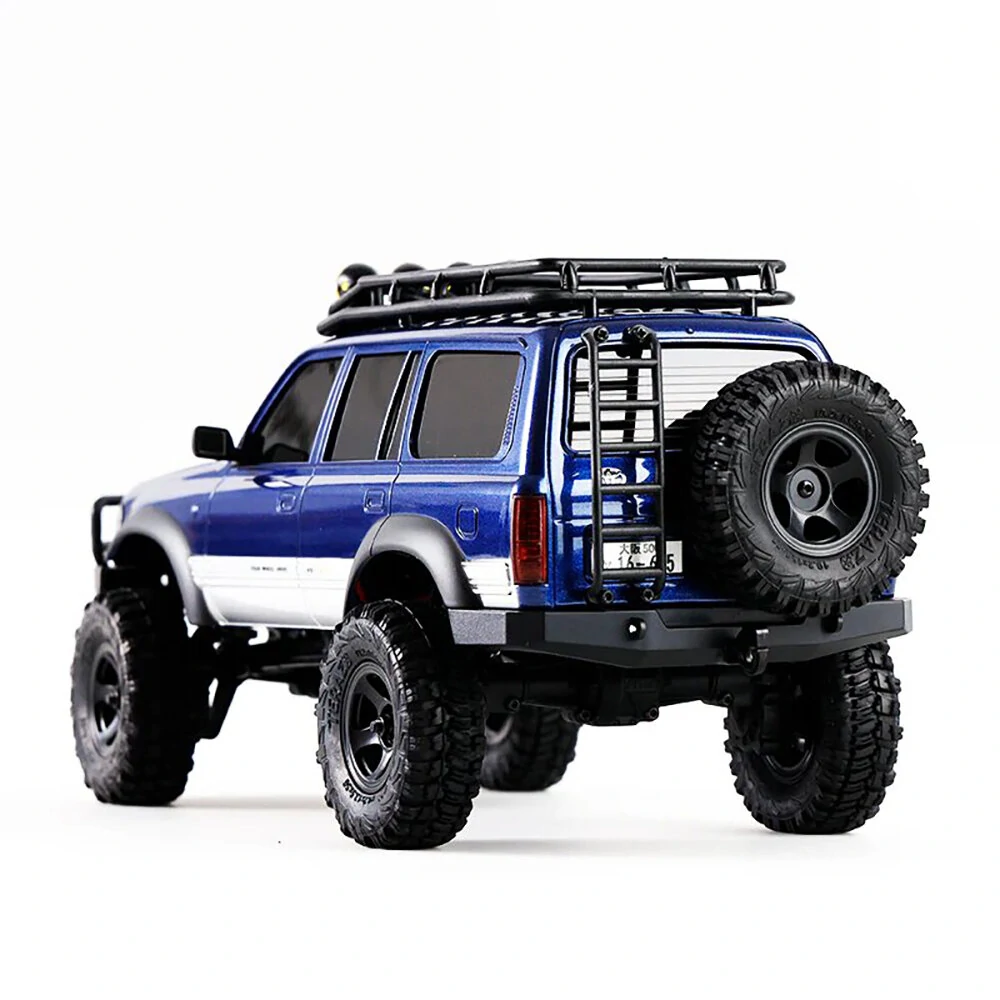 FMS FCX18 RTR 1/18 2.4G 4WD RC Car for TOYOTA Land Cruiser LC80 Rock Crawler Off-road Climbing Vehicle LED Lights Two Speed Models — view 6