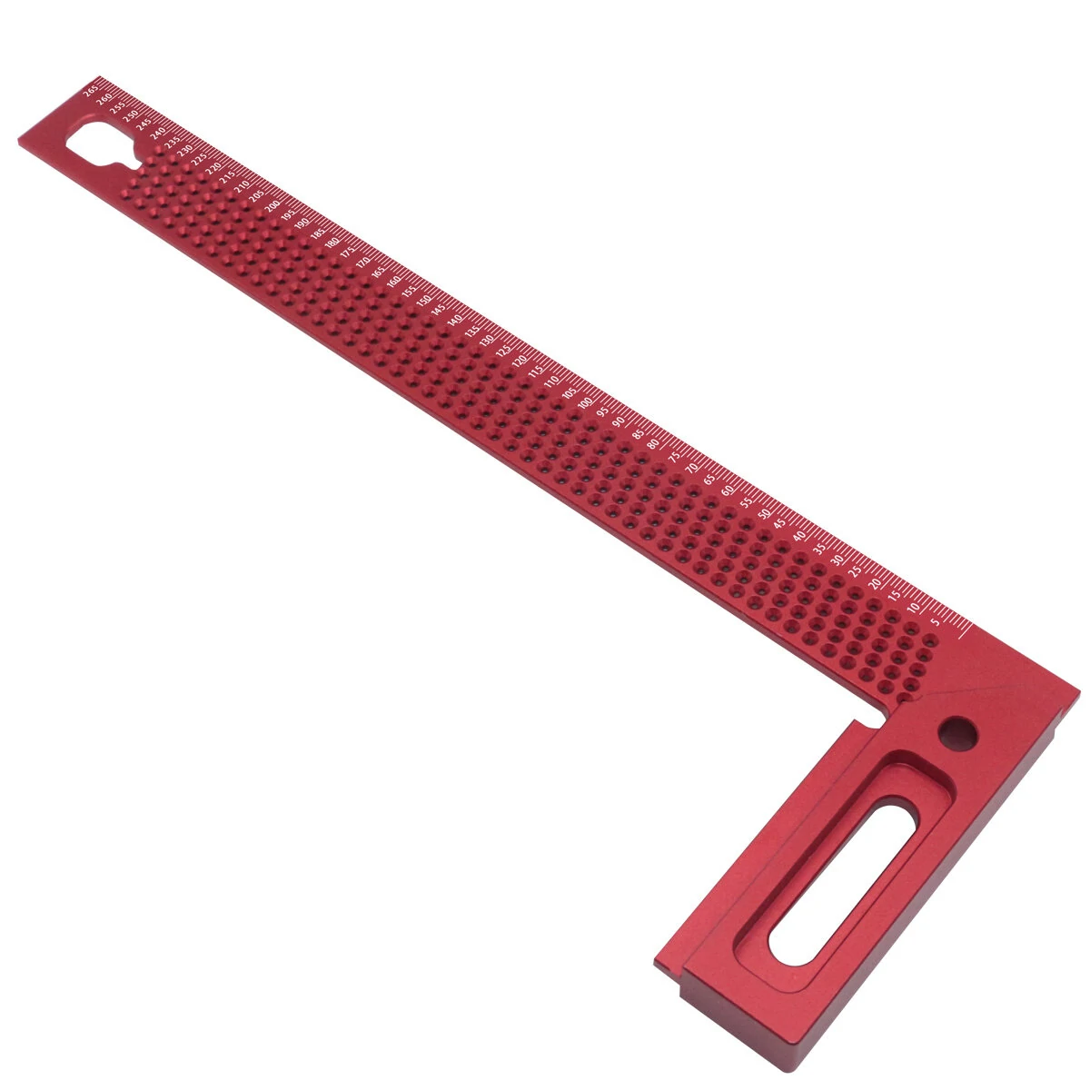 FNICEL 300mm Woodworking Scriber Precision Woodworking Square Aluminum Framing & Mitre Square L-type Scribe Marking Line Drawing Ruler Essential for Professional and DIY Woodworking Projects — view 3