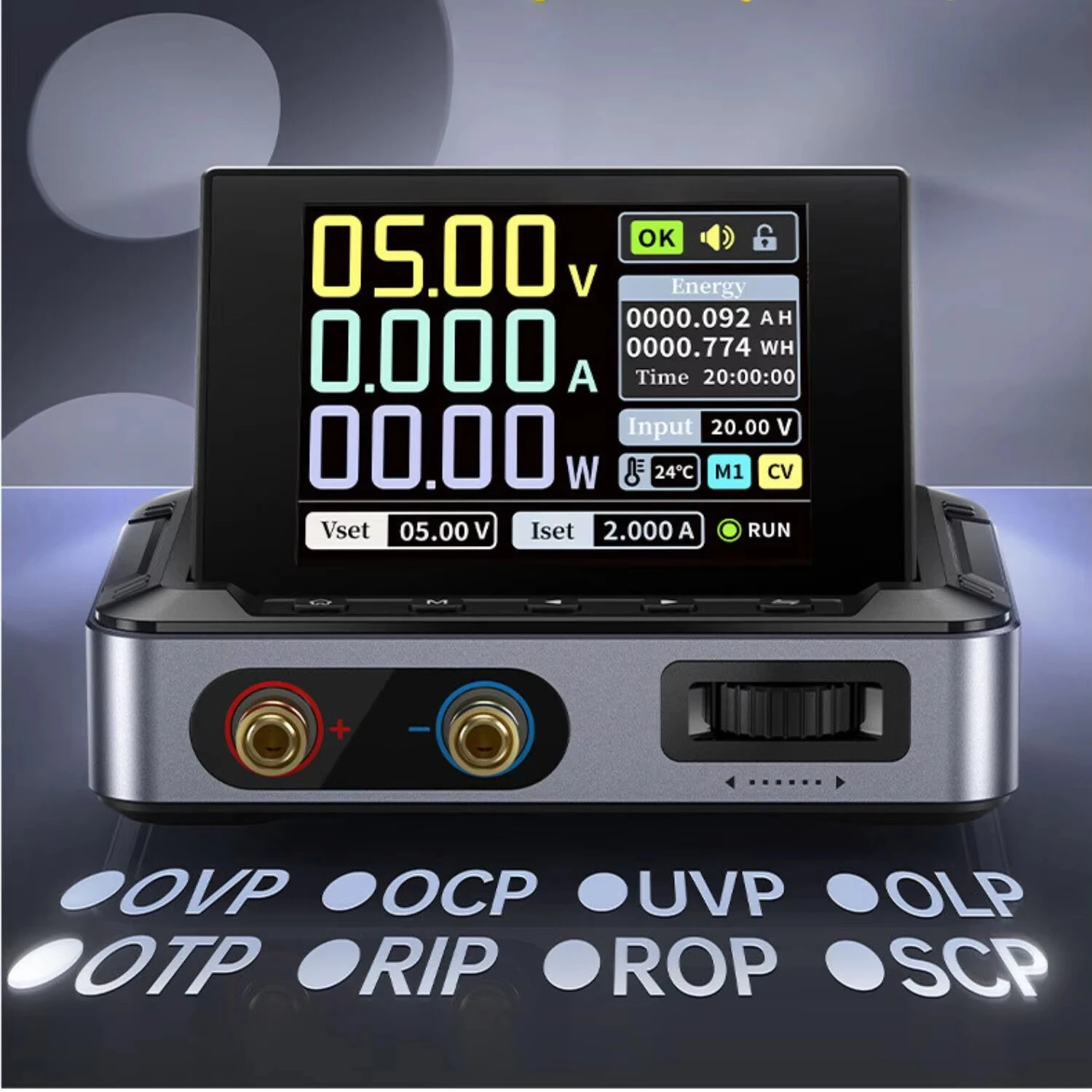 FNIRSI DPS-150 Laboratory DC Power Supply Adjustable 0-30V 0-5A High Precision Portable 2.8-Inch LCD Display Comprehensive Protections — view 4
