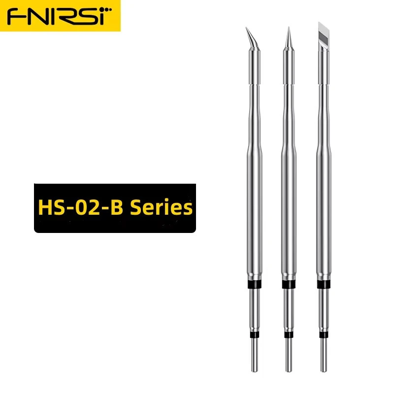 FNIRSI HS-02B Series Solder Tip Replacement I/IS/K Type Soldering Iron Head For FNIRSI HS-02A HS-02B Station